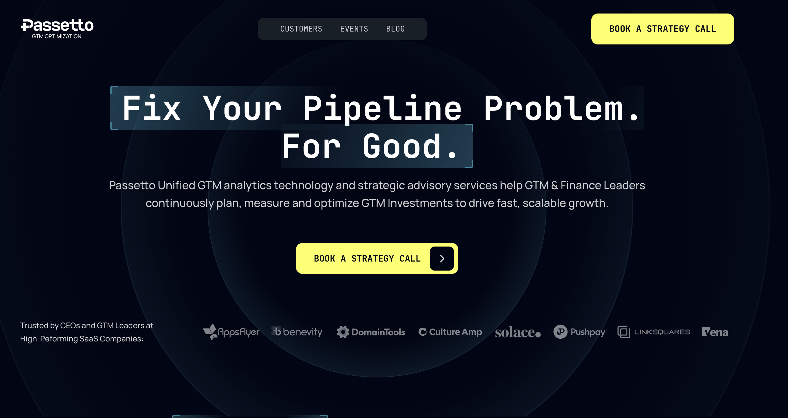 Passetto homepage